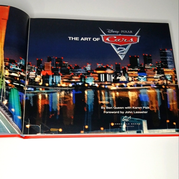 Disney Pixar The Art Of Cars 2 By Ben Queen - Picture 1 of 9